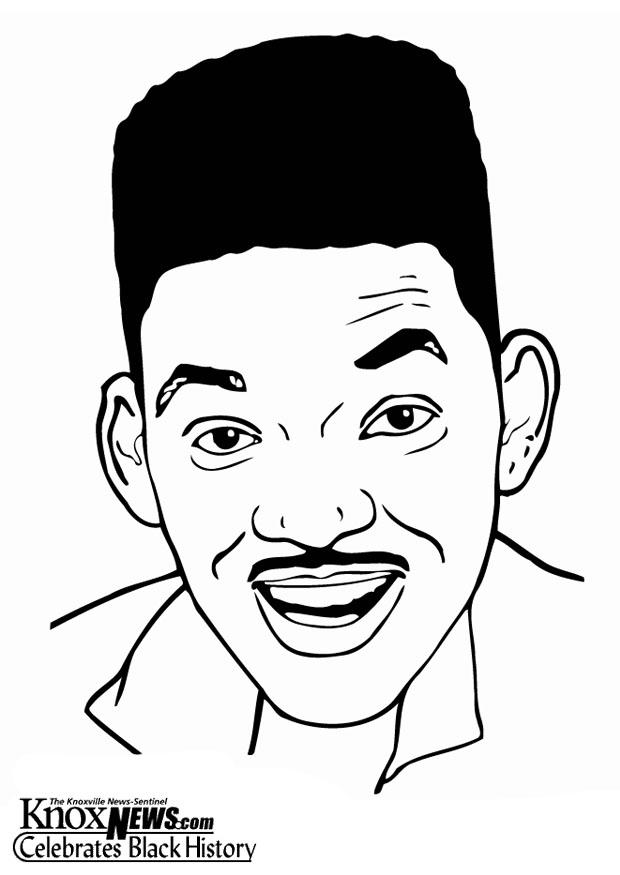 will smith Coloriage will smith