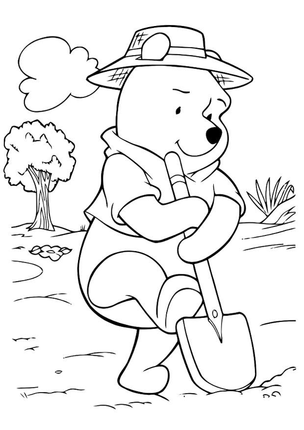 winnie lourson Coloriage winnie lourson