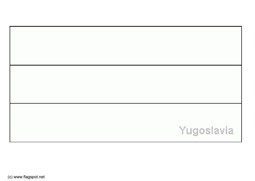 yougoslavie Coloriage yougoslavie