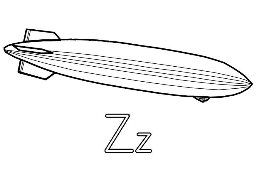z Coloriage z