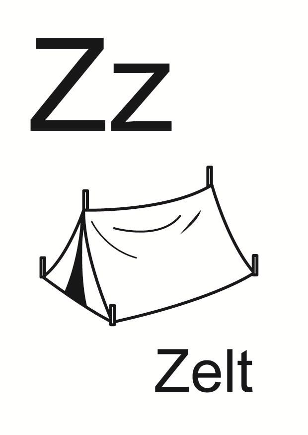 z Coloriage z