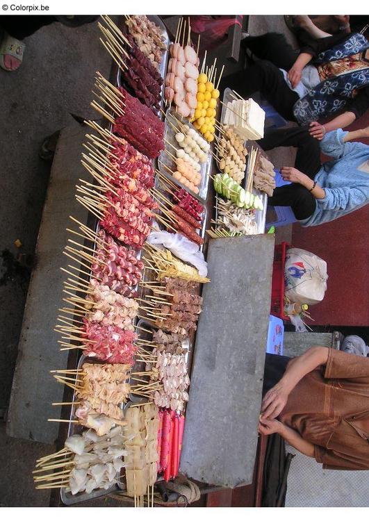 batonnet de viande, Pekin