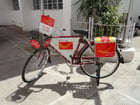 Photo bicyclette de poste