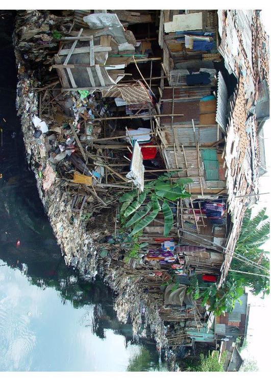 bidonville Ã  Jakarta