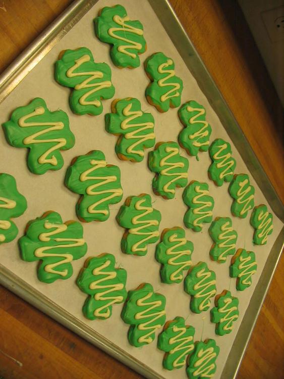 biscuits pour la fÃªte de la Saint-Patrick