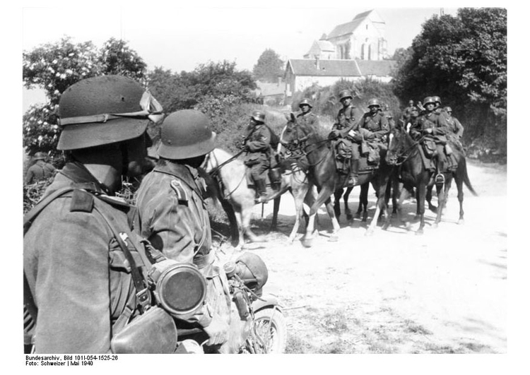 Photo cavalerie en France