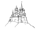 Coloriage château