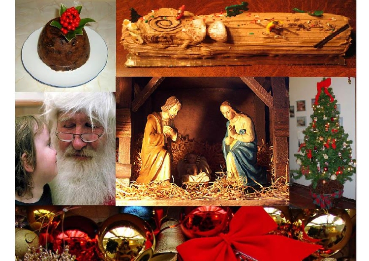 Photo collage de noÃ«l