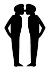 Coloriage couple