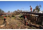 dégâts après un ouragan