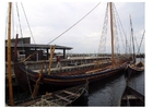 Photo drakar - navire de viking