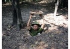 entrée du tunnel à Cu Chi