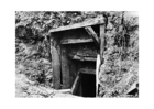 entrée d'une mine allemande