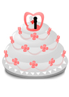 Image gâteau de mariage