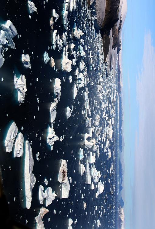 glacier et iceberg