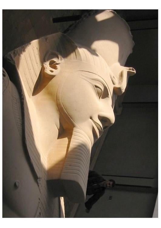 grande statue de Ramses I, Memphis