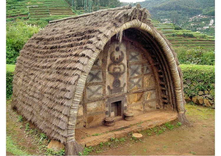 Photo hutte indienne