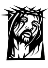 Coloriage jésus