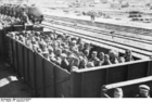 photo La Russie- transport de prisonniers de guerre