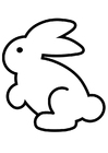 Coloriage lapin