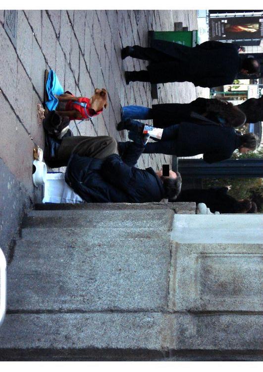 mendiant Ã  Milan