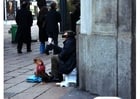Photos mendiant à Milan