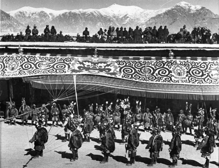 Photo Nouvel an au Tibet 1938