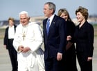 pape Benoît XVI et George W. Bush