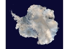 Photo photo satelitte de l'Antarctique