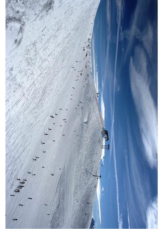 piste de ski