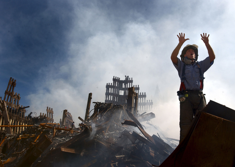 Photo pompier WTC