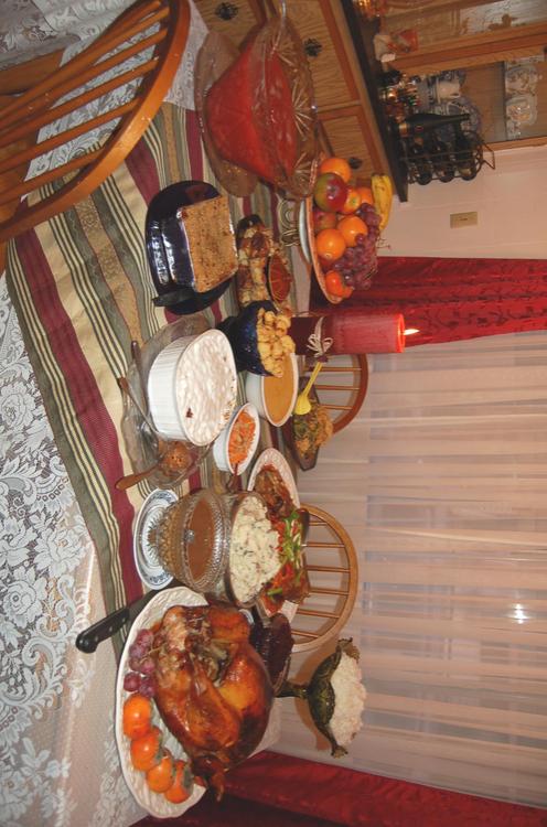 repas de Thanksgiving