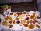 Photos repas traditionnel du ramadan