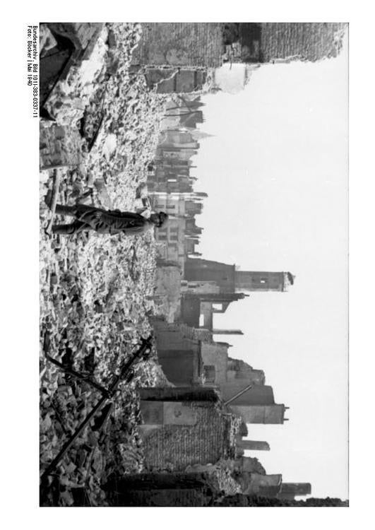 Ruines de Calais - France