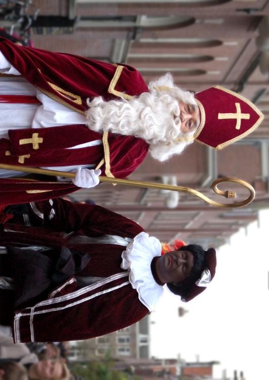 Saint Nicolas et pÃ¨re fouettard