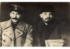 Photo Staline et Lenine