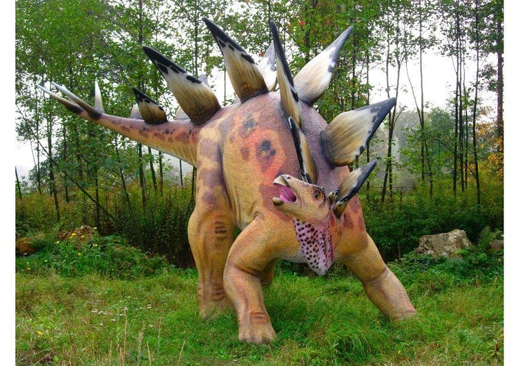 Photo stegosaurus