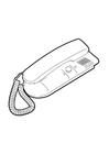 Coloriage téléphone