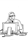 Coloriage téléphone