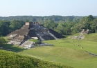 Photo temple maya Comalcalco