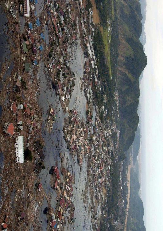 village aprÃ¨s le tsunami